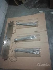 Lampadario moderno tubolare a LED