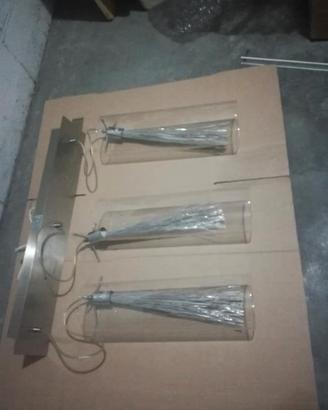 Lampadario moderno tubolare a LED
