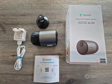 Telecamera sicurezza senza fili wi-fi EZVIZ Elife