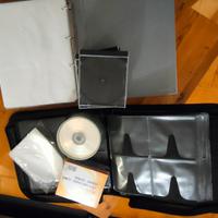 valigetta CD + buste + custodie + CD