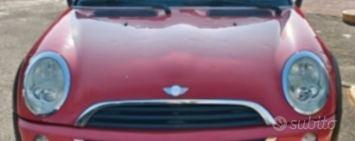 Cofano motore mini fari e griglia