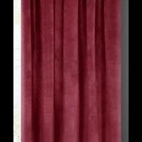 tenda in velluto artigianale fatta dal tappezziere