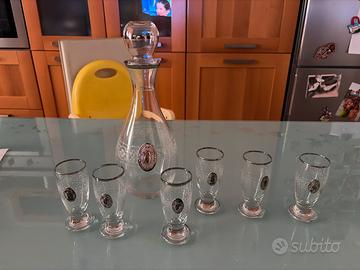 Servizio da digestivo e liquore vintage