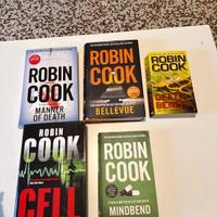 5 libri in inglese di Robin Cook ENG