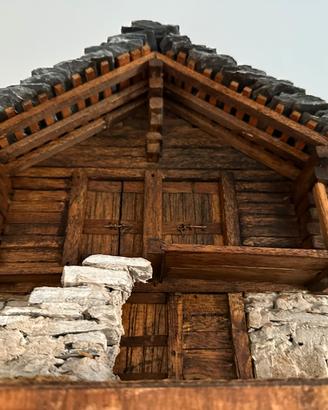 Modellino casa Walser
