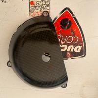 cover carbonio  ducati e cappellotto valvole