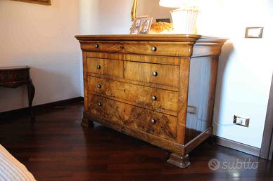 Cassettone cappuccino francese fine ottocento