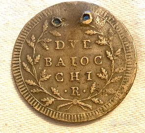 Prima Rep. Romana (1798-99)- 2Baiocchi-RARA-MB