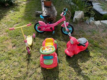 Bici BTwin - Vespa Chicco - Monopattino - Macchina