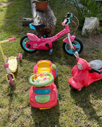Bici BTwin - Vespa Chicco - Monopattino - Macchina