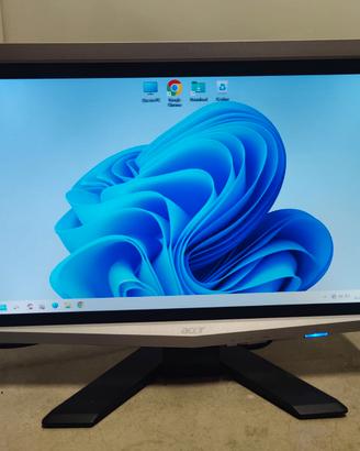 Monitor ACER 19 Pollici VGA LCD Cavi Display HD