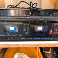 Sintonizzatore e doppia cassetta Grundig