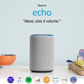 Amazon Echo Plus - Dolby Audio! (Grigio)