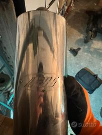 Silenziatore aros inox polaris rmk 800