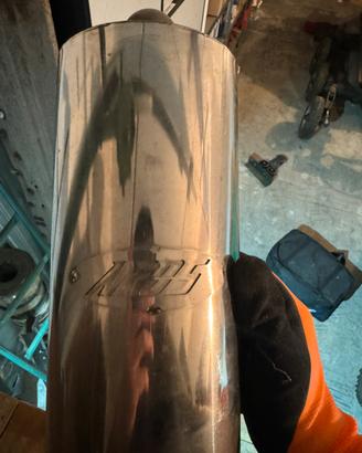 Silenziatore aros inox polaris rmk 800