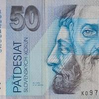 banconota 50 korun Slovacchia