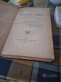 libro del 1906 fiabe e filosofia primitiva di Clod