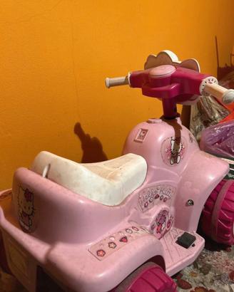 bici  per bambini e quad 