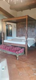 letto a baldacchino