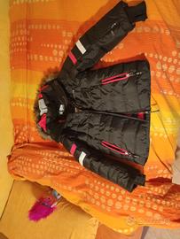 giubbino neve bambina