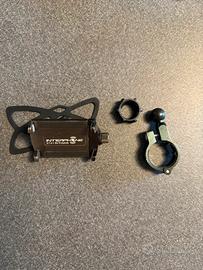 Supporto smartphone manubrio cellular line