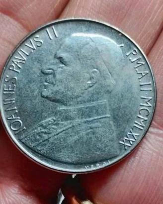 RARE.Monete Vaticano Papa G.Paolo II  1980 +1984
