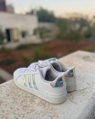 Adidas Donna Taglia 38-Bianche