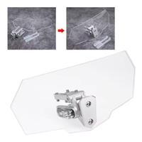 Moto universale parabrezza regolabile parabrezza d