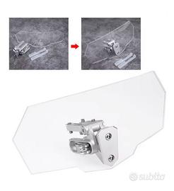 Moto universale parabrezza regolabile parabrezza d
