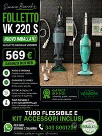 Folletto Vk 220 S NUOVO SIGILLATO ORIGINALE