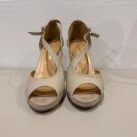 Scarpe con tacco beige Nacrèe