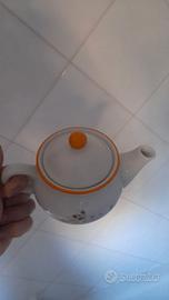 Teiera, portagioie Limoges,antico posacenere