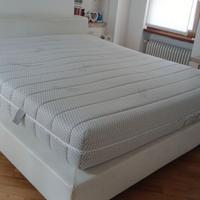 Letto matrimoniale pelle