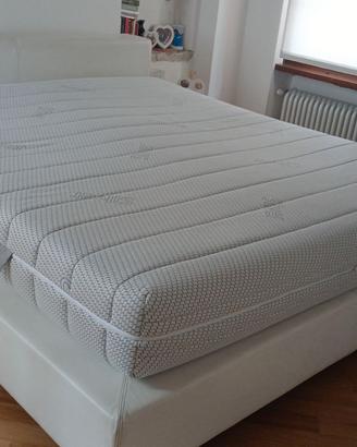 Letto matrimoniale pelle