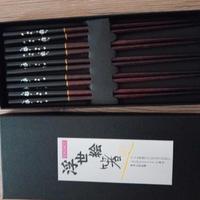 Nuovo scatola con 5 paia bacchette cinesi