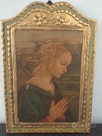 Quadretto Madonna vintage fiorentino