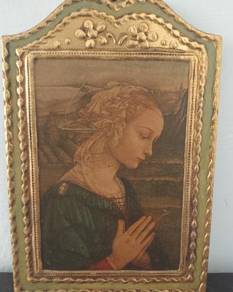 Quadretto Madonna vintage fiorentino