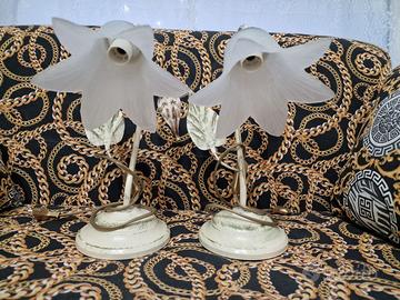 Tris Lampade e Piantana Per Camera Da Letto