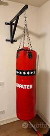 Saccone da boxe con staffa