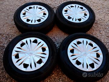 CERCHI E GOMME TERMICHE 17 ORIGINALI AUDI COD:803