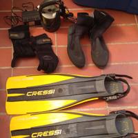 materiale sub completo