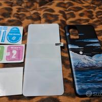 SAMSUNG S20 PLUS COVER E PELLICOLA 