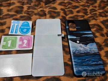 SAMSUNG S20 PLUS COVER E PELLICOLA 