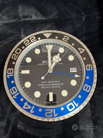 Orologio in acciaio da parete