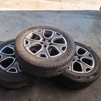 3 Cerchi in lega e gomme per Jeep Renegade da R18