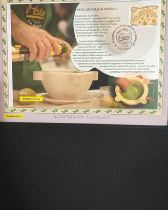 filatelia pesto genovese al mortaio 