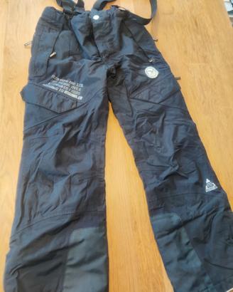 pantaloni sci bambino unisex salewa 