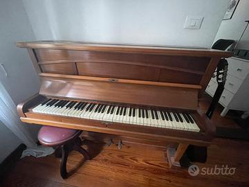 Pianoforte verticale inglese fine ‘800