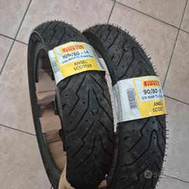 pneumatici pirelli liberty 100/80-14 e 90/80-16