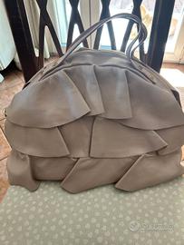 Borsa in pelle  rosa pallido